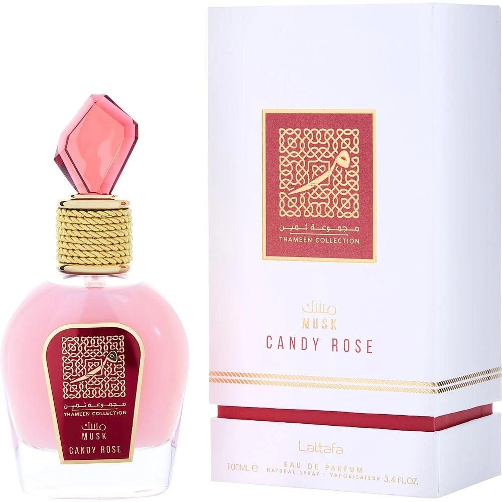 Lattafa Musk Candy Rose By  Eau De Parfum Spray 3.4 Oz (Thameen Collection) Women 1