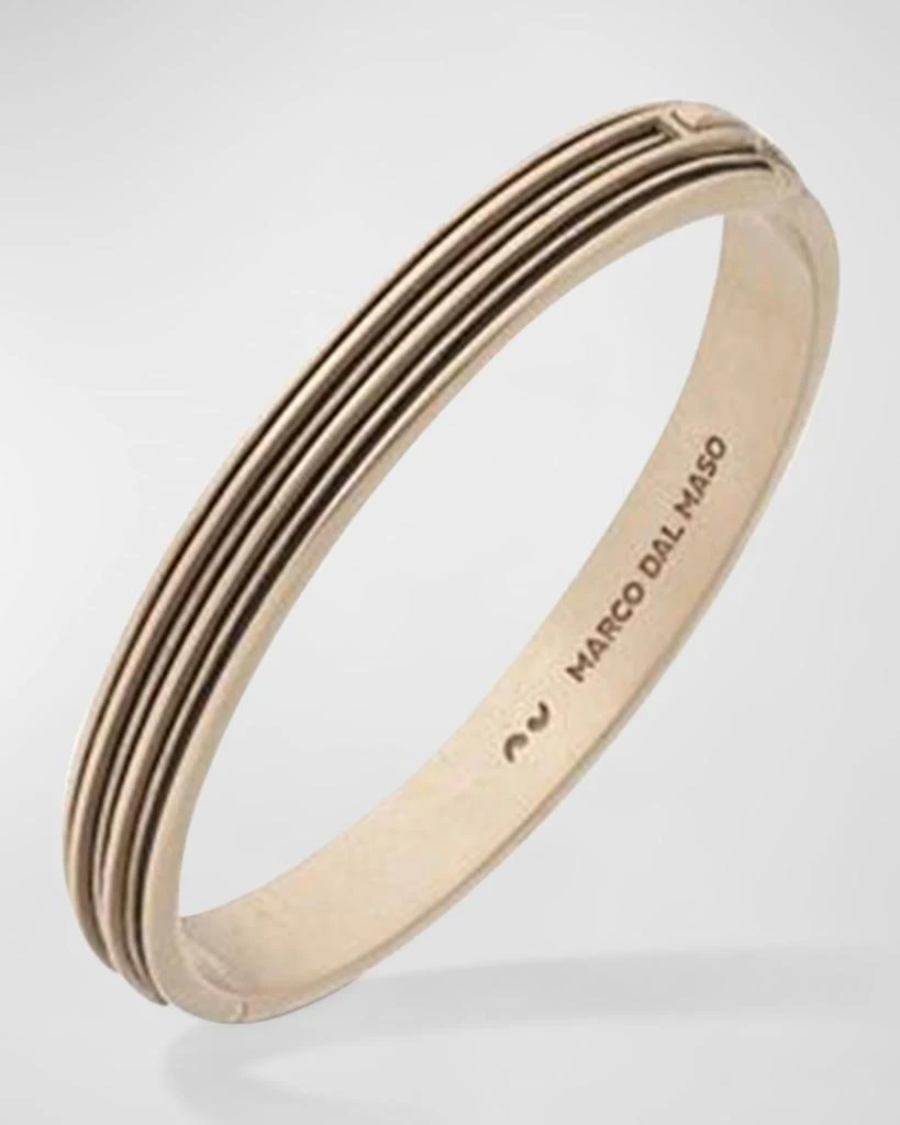 Marco Dal Maso Men's Acies Enameled Bangle Bracelet 1