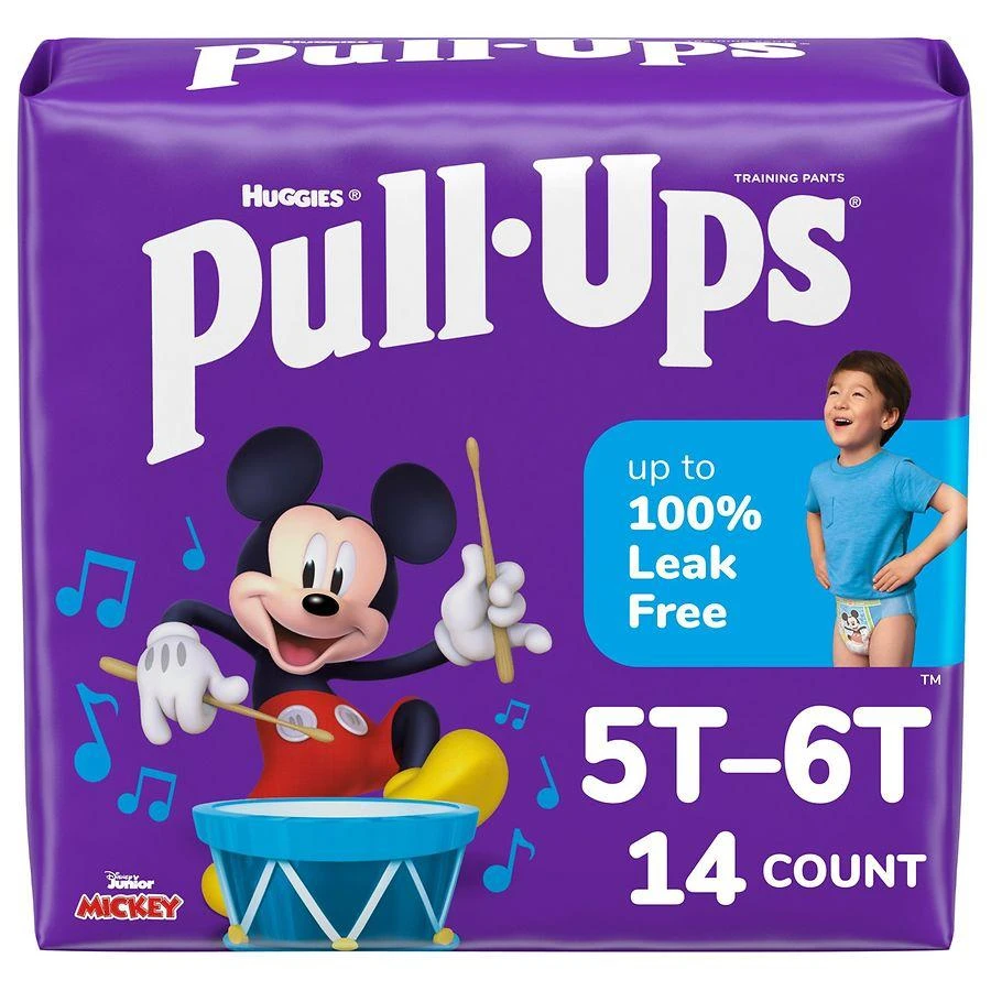 Huggies Pull-Ups Boys' Potty Training Pants Size Toddler 5-6 1