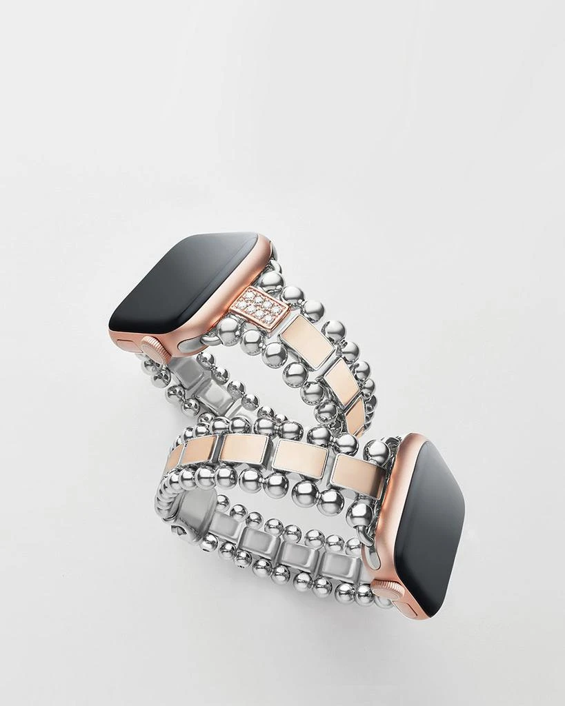 LAGOS Smart Caviar 18K Rose Gold & Stainless Steel Apple™ Watch Bracelet, 38-44mm 6
