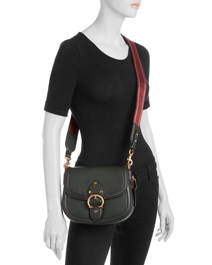 COACH Beat Saddle Leather Shoulder Bag