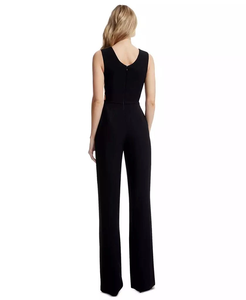 Dress The Population Women's Katrina Plunging-Neck Jumpsuit 4