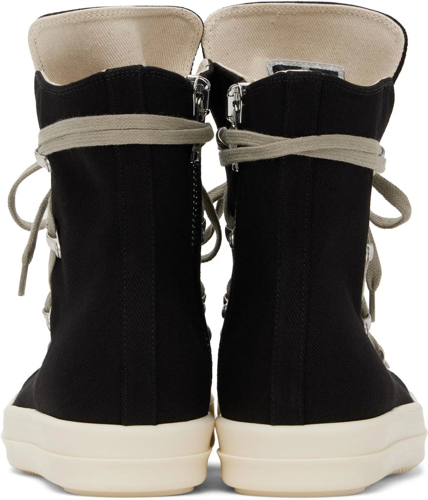 Rick Owens Black Porterville Hexa Sneaks Sneakers 2