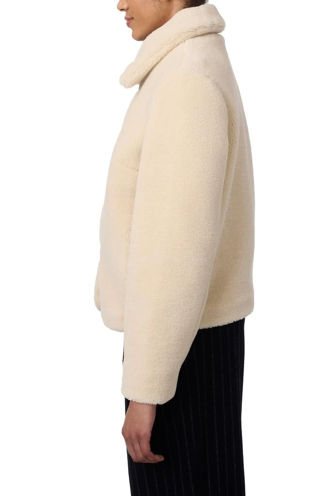 Bernardo Short Faux Shearling Coat 3