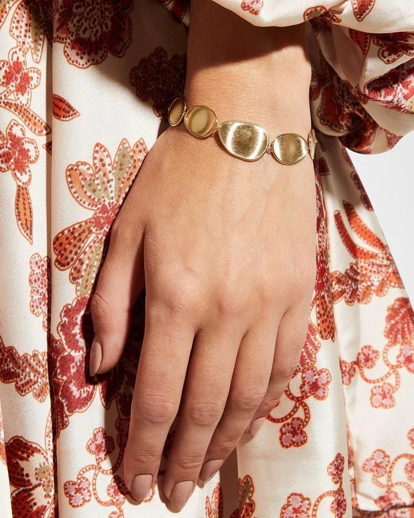 Marco Bicego 18K Yellow Gold Lunaria Graduated Bracelet, 7"L 3