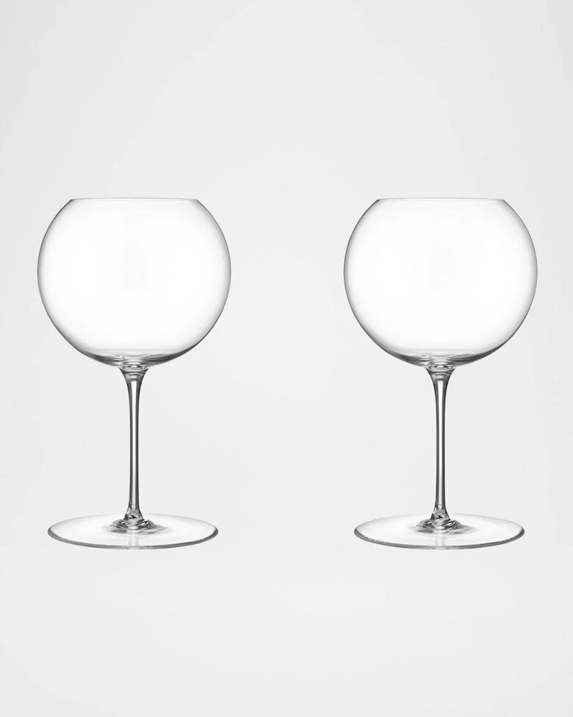 Orrefors Geometry 24.5 oz. Red Wine Glasses, Set of 2 1