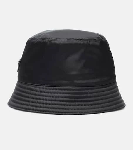 Prada Logo Re-Nylon bucket hat 1