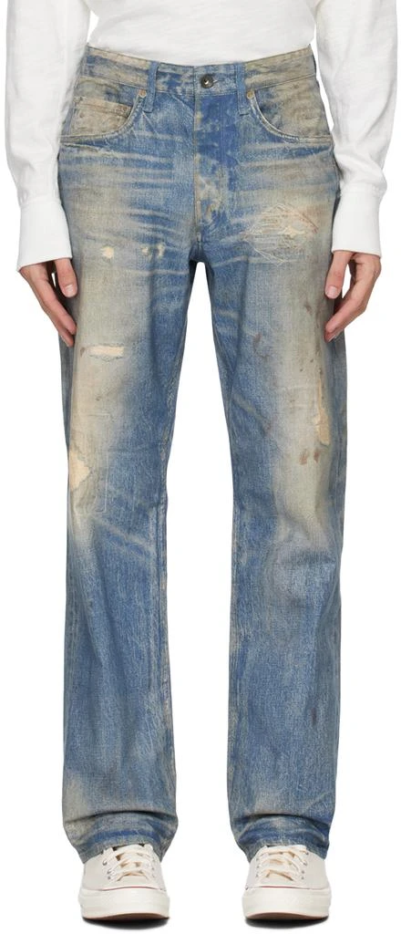 Rag & Bone Blue Fit 4 Miramar Jeans 1