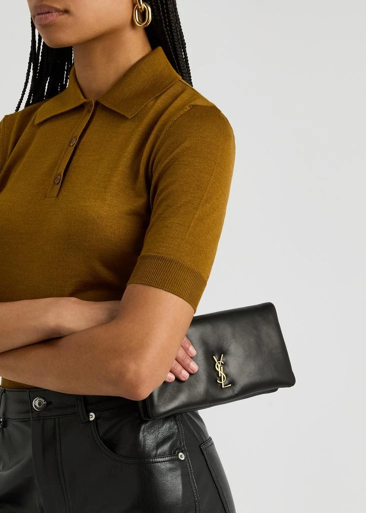 Yves Saint Laurent Calypso leather wallet-on-chain 6