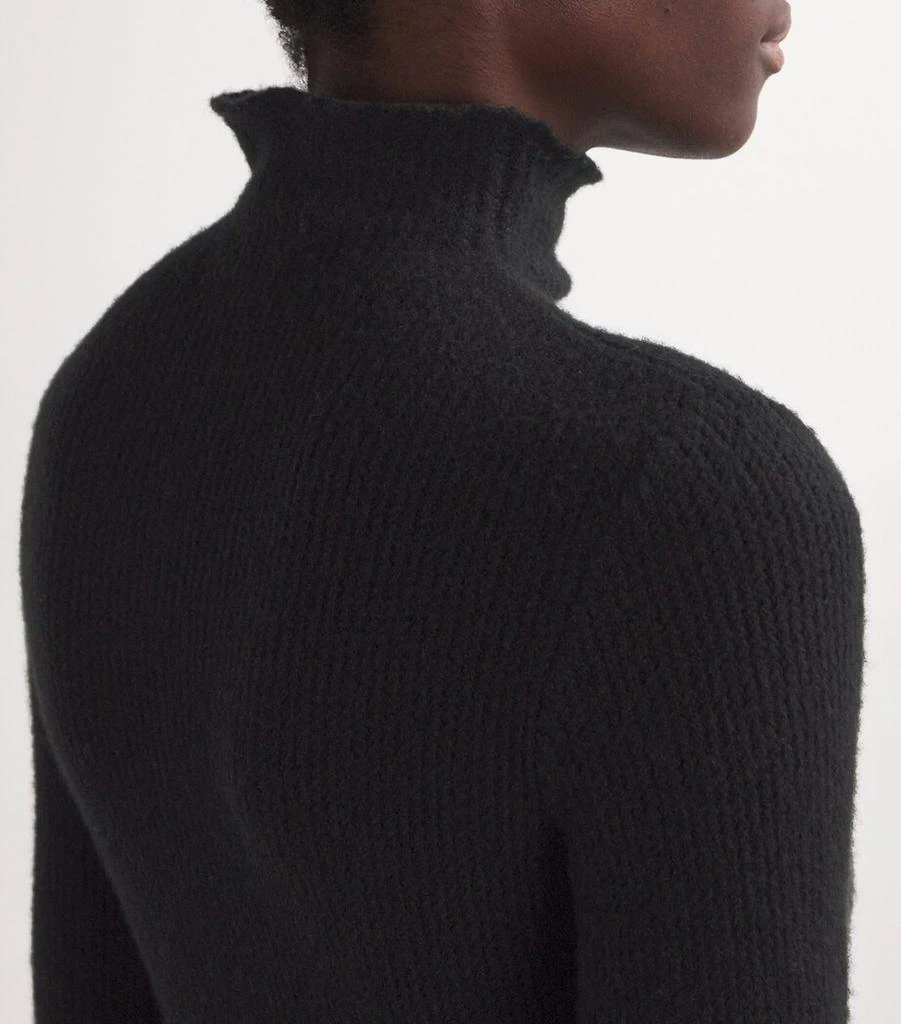 The Row Hurly Cashmere-Blend Top 6
