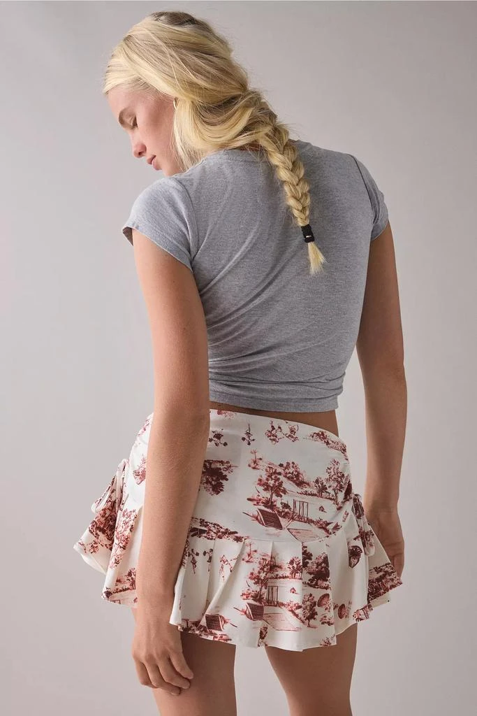 Out From Under Out From Under Bec Pleated Micro Mini Skort 2