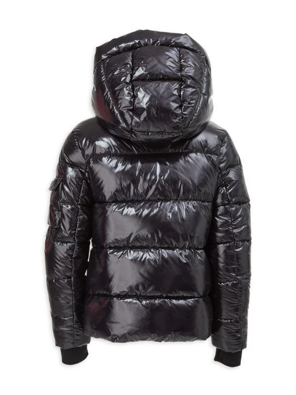 SAM. Girls High Shine Straight Puffer Jacket 2