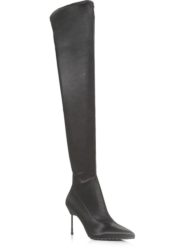 Kurt Geiger BARBICAN Womens High Heel Stud on the Outer Sole Thigh-High Boots 1