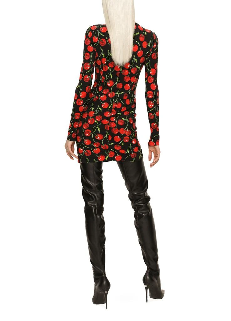 Dolce & Gabbana Short long-sleeved jersey dress 3