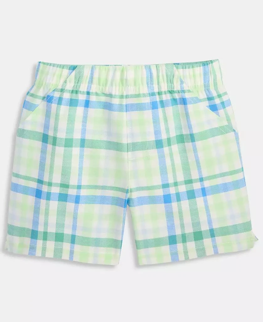 First Impressions Baby Boys
 Plaid Woven Shorts, Macy
s Exclusive
