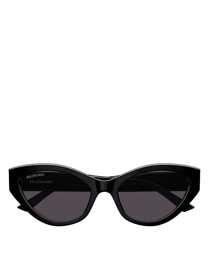 Balenciaga Flat Cat Eye Sunglasses, 57mm 2