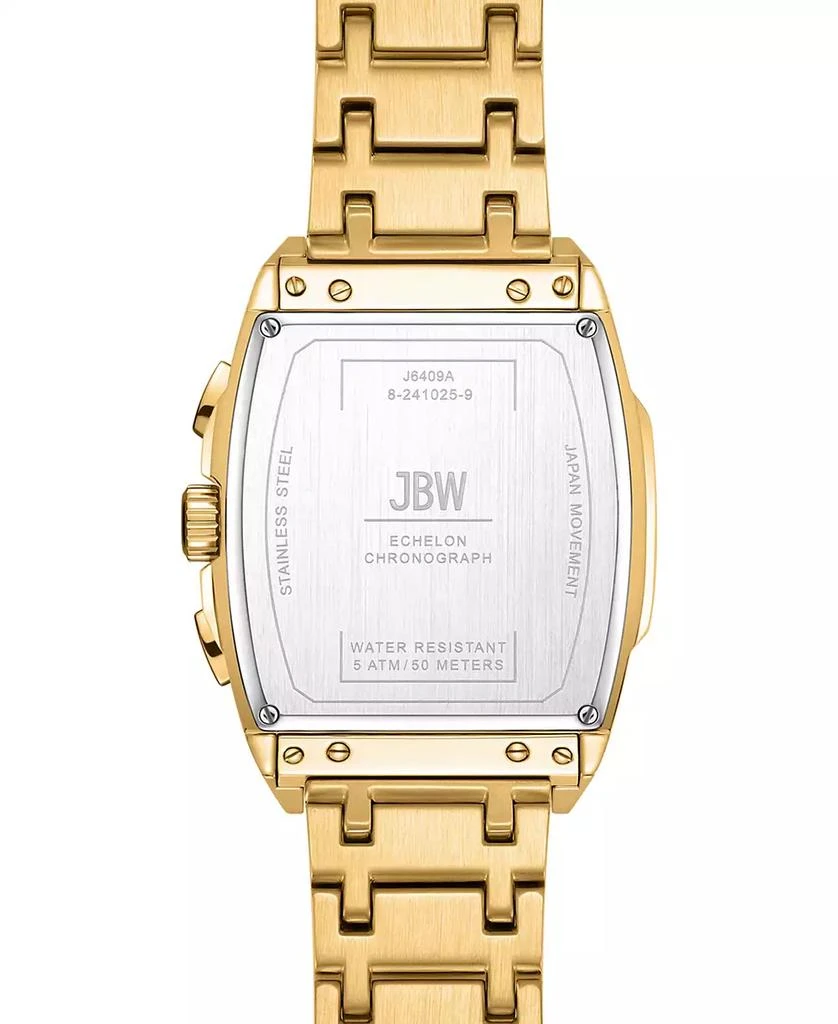 Jbw Men's Echelon Diamond Gold-Plated Stainless-Steel Watch 2