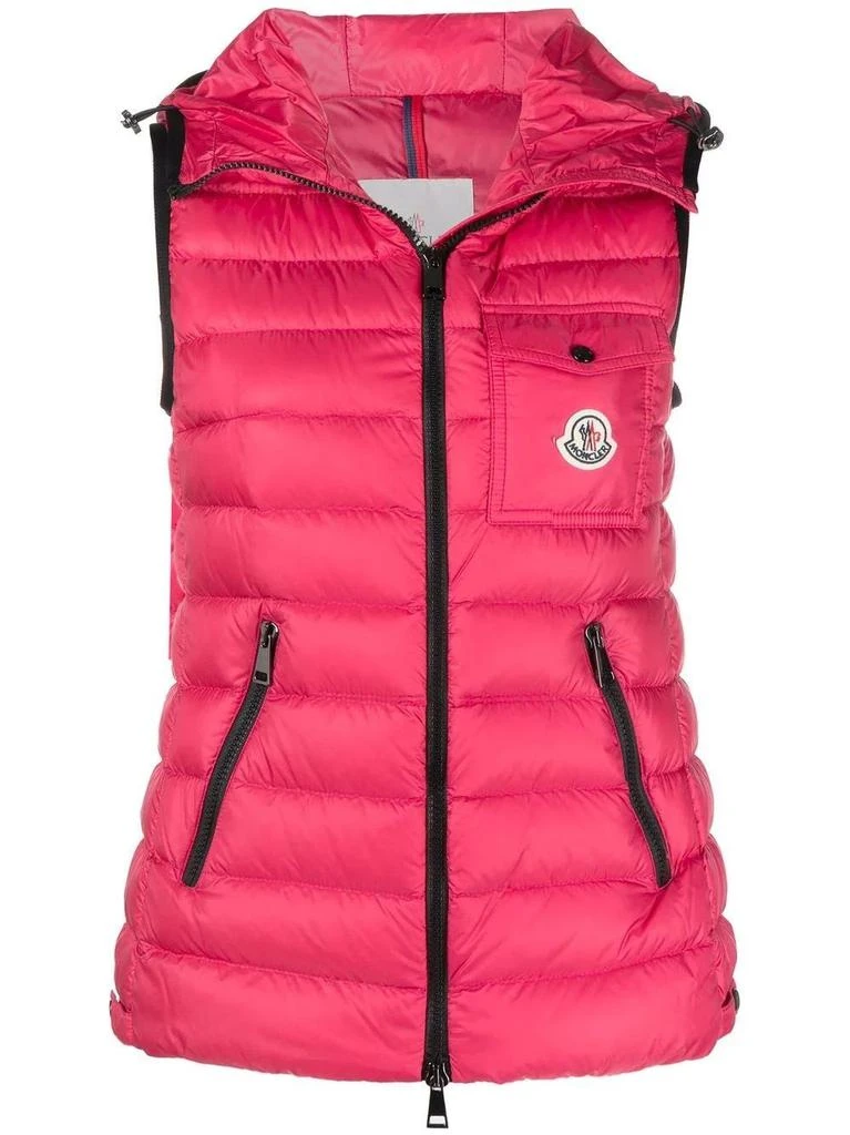NA Glyco pink padded Gilet 1