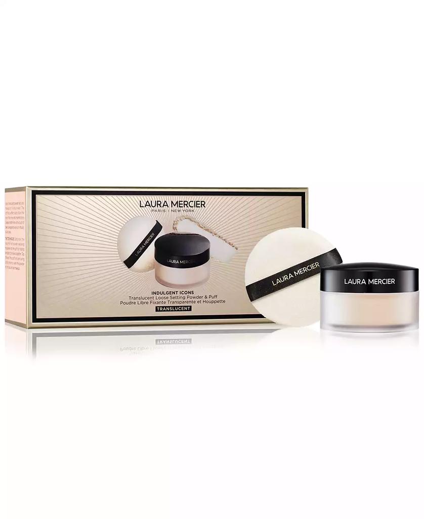 Laura Mercier 2-Pc. Indulgent Icons Translucent Loose Setting Powder & Puff Set