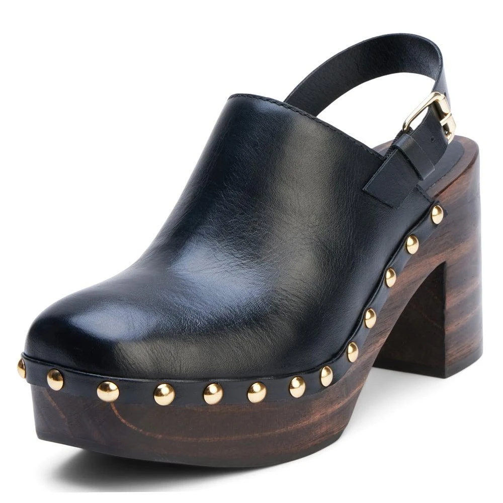 Matisse Liberty Studded Platform Slingback Clogs 2
