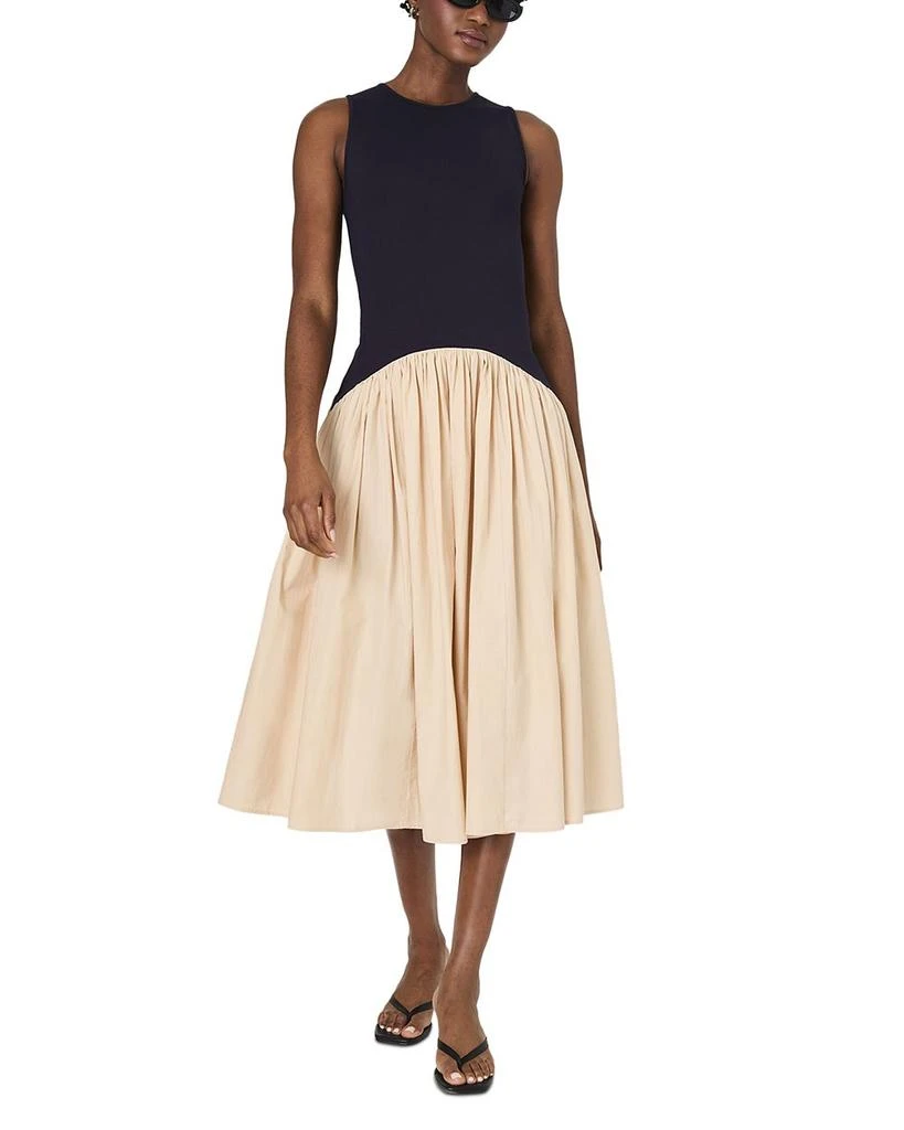 French Connection Kayle Jia Mix Midi Dress 4
