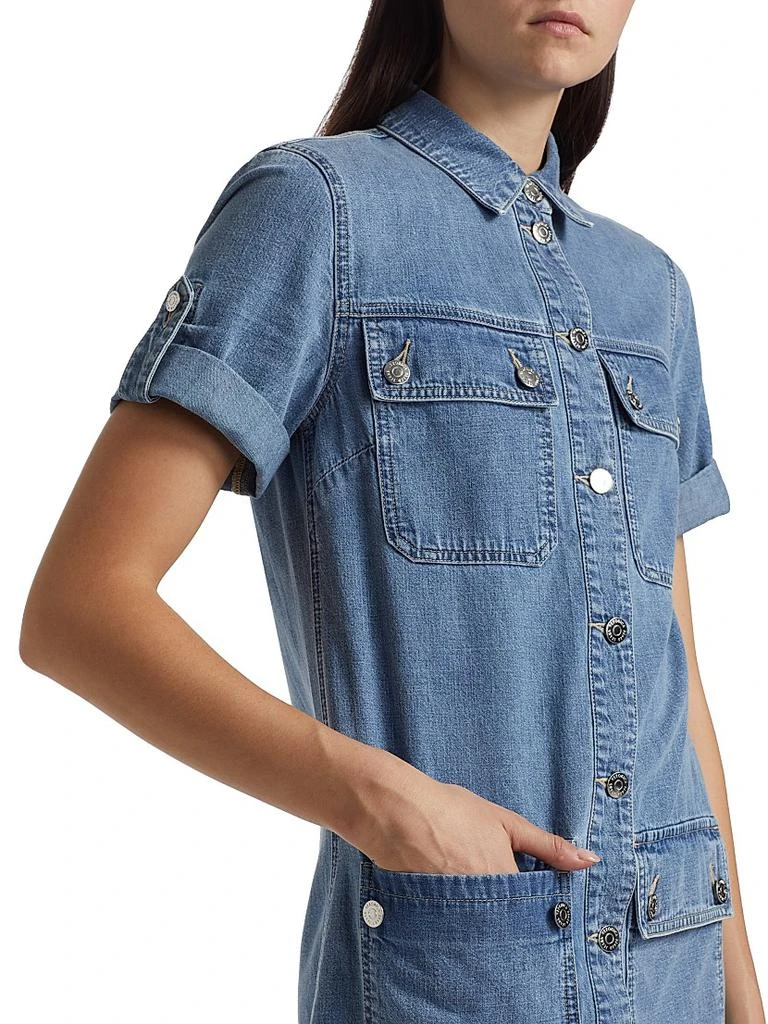 VERONICA BEARD Warren Denim Minidress 6