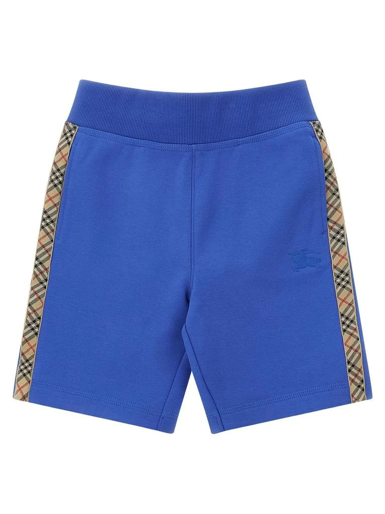 Burberry Burberry Kids Benny Check Trim Shorts