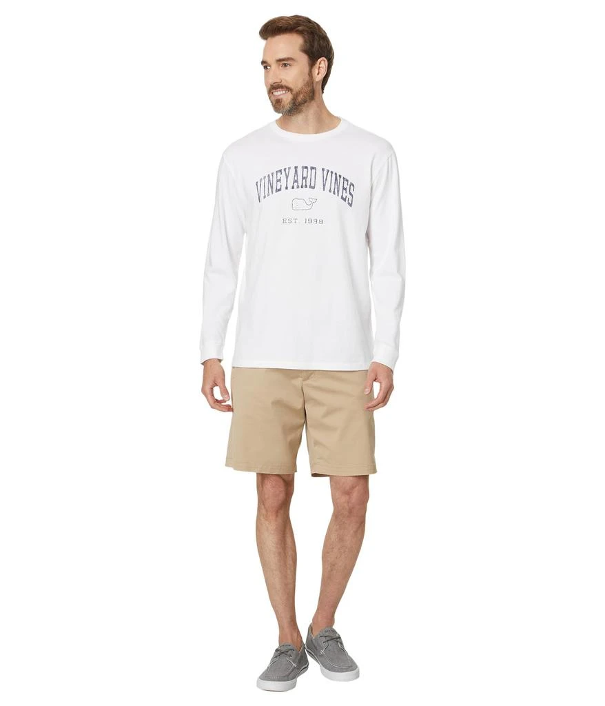 Vineyard Vines Heritage Wash VV Long Sleeve Tee 4