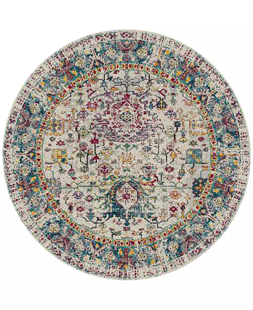 Amer Rugs Montana Carrey 7'6" x 7'6" Round Area Rug 1