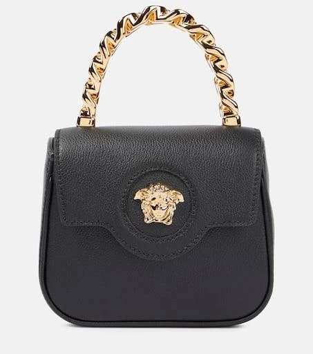 Versace La Medusa small leather tote 1