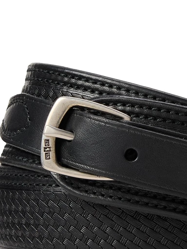 Ralph Lauren Western Woven Leather Belt 3