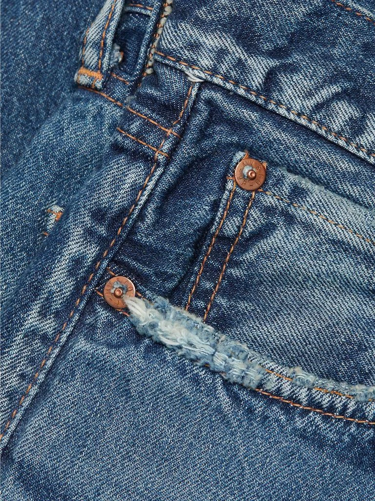 MOUSSY VINTAGE Pine Boys Straight Mid-Rise Jeans 7