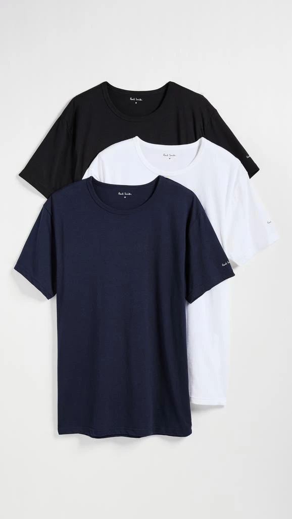Paul Smith Cotton Logo Lounge 3 Pack T-Shirts 1