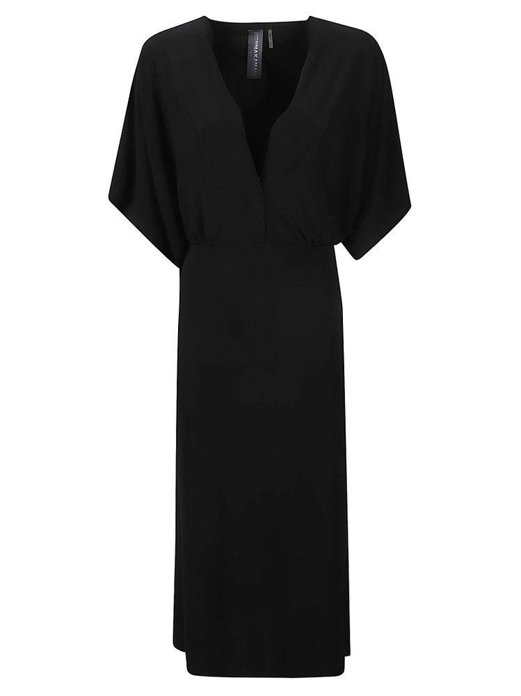 Norma Kamali Norma Kamali V-Neck Dress