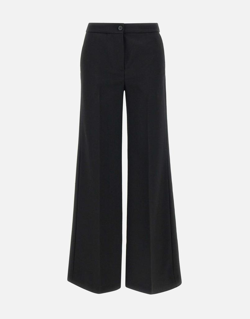 KAOS Stretch viscose crepe trousers