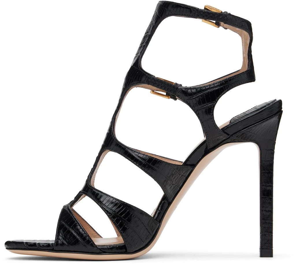 Tom Ford Black Tejus Paradis Heeled Sandals 3