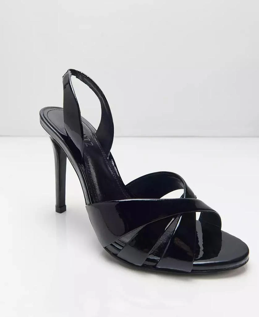 Schutz Women's Keefa Sling Leather Sandals 13