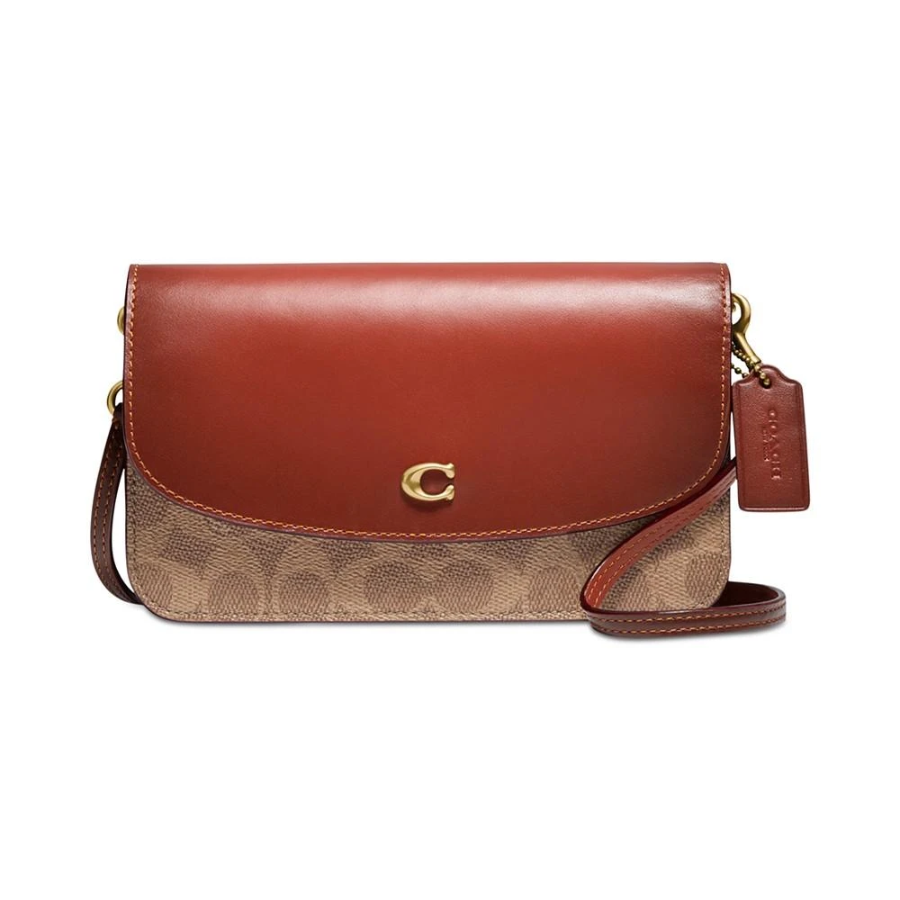 COACH Signature Coated Canvas Hayden Crossbody with Removable Strap 1