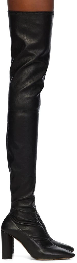 Bottega Veneta Black Tripod Over-The-Knee Boots 1