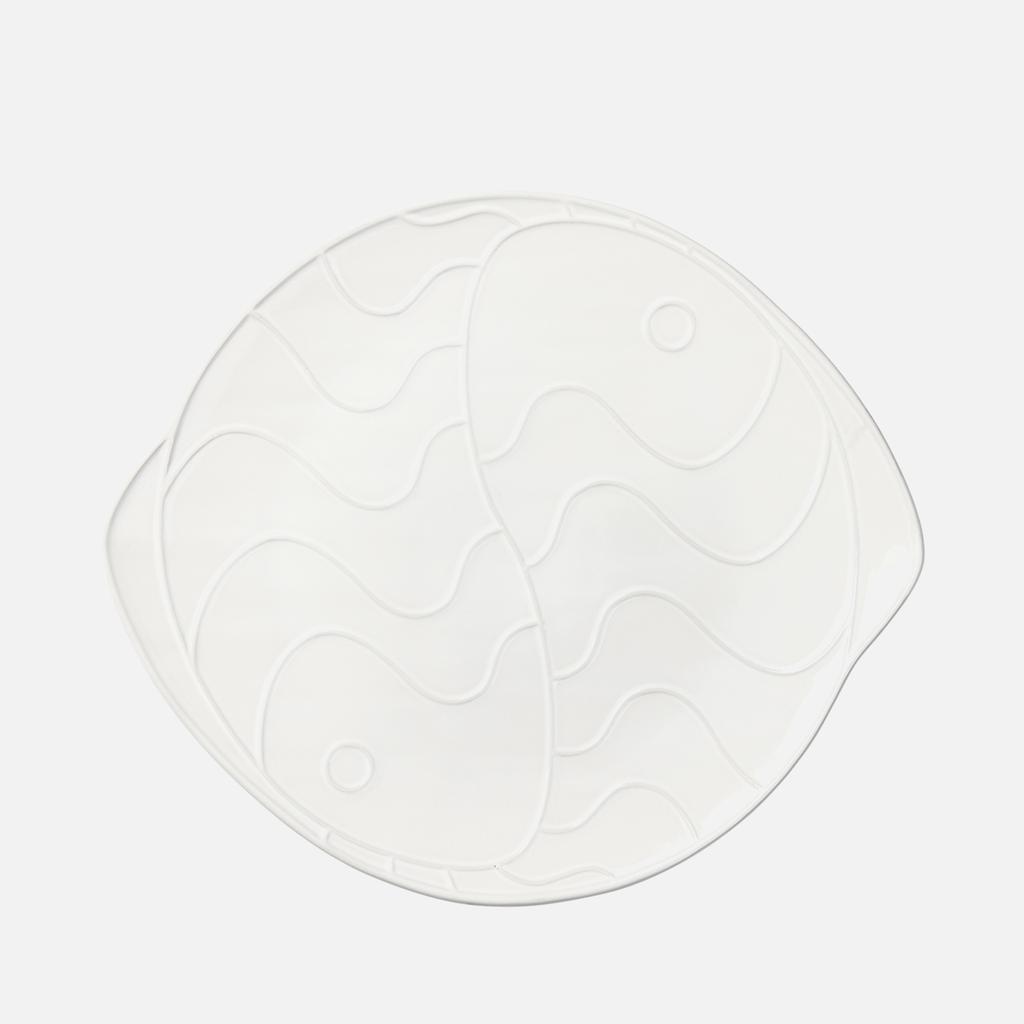 Broste Copenhagen Broste Copenhagen Pesce Plate - White