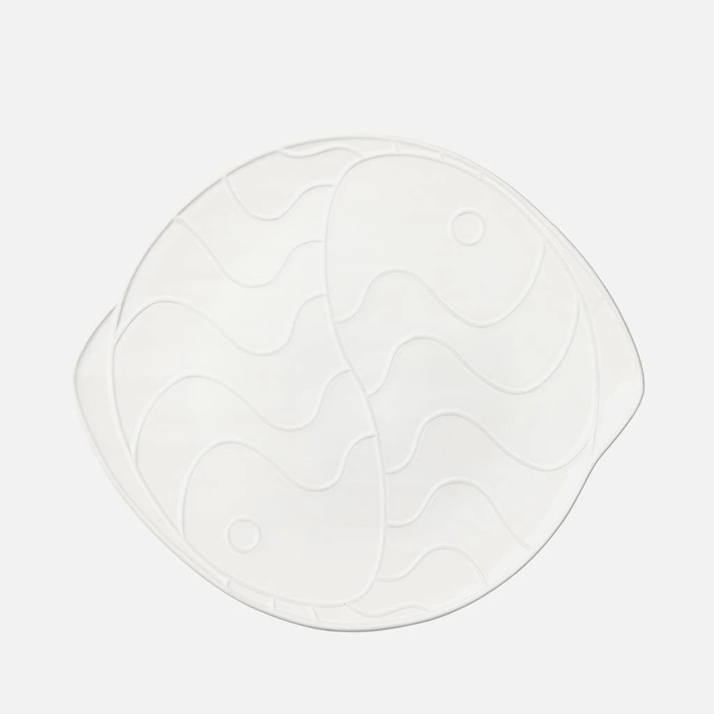 Broste Copenhagen Broste Copenhagen Pesce Plate - White 1