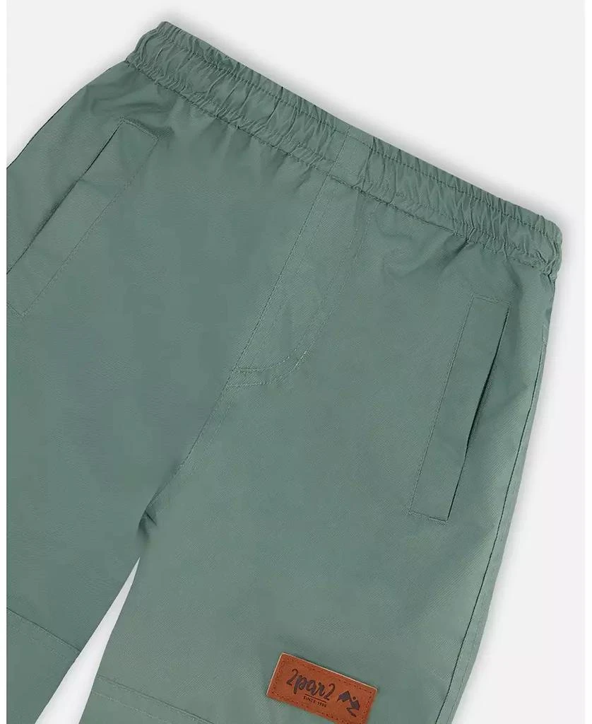 Deux par Deux Big Girls 3-in-1 Two-Piece Mid-Season Outerwear Set Smiling Flower Print 7