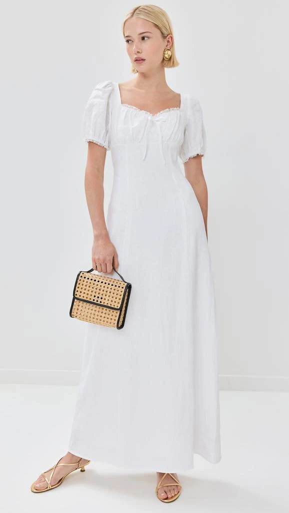 Reformation Cherise Linen Dress 4