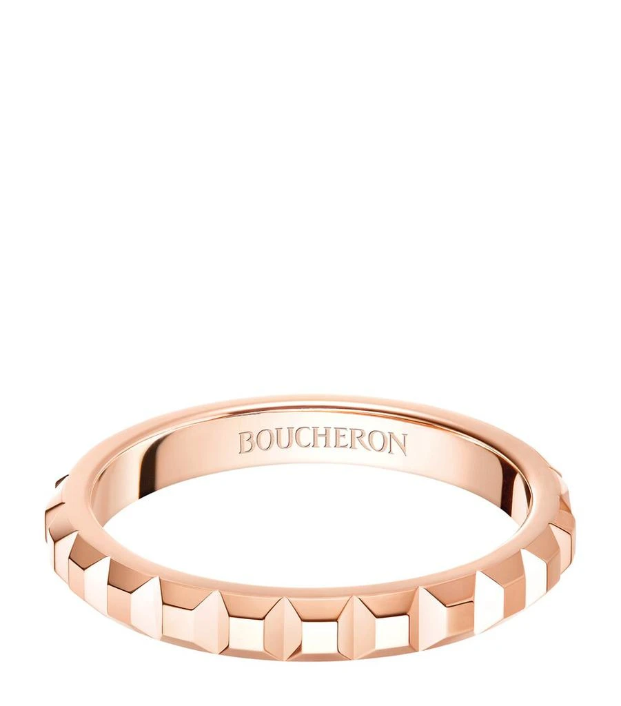 Boucheron Rose Gold Quatre Clou de Paris Wedding Band 1