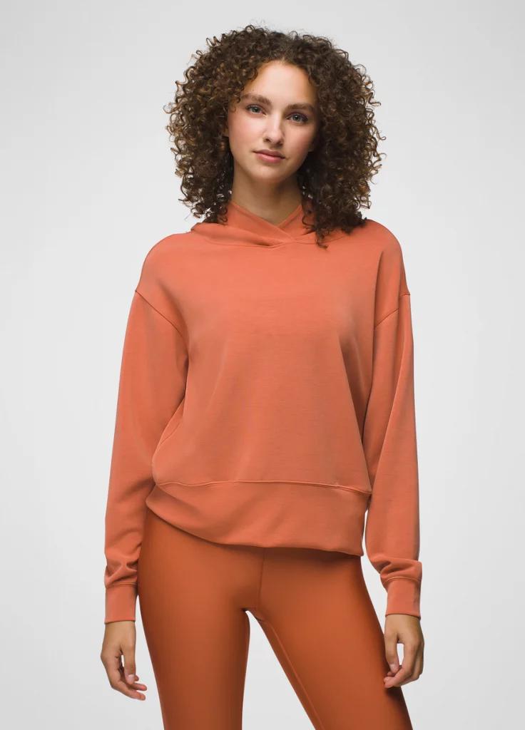 Prana Womens prAna Shea Hoodie - Terracotta