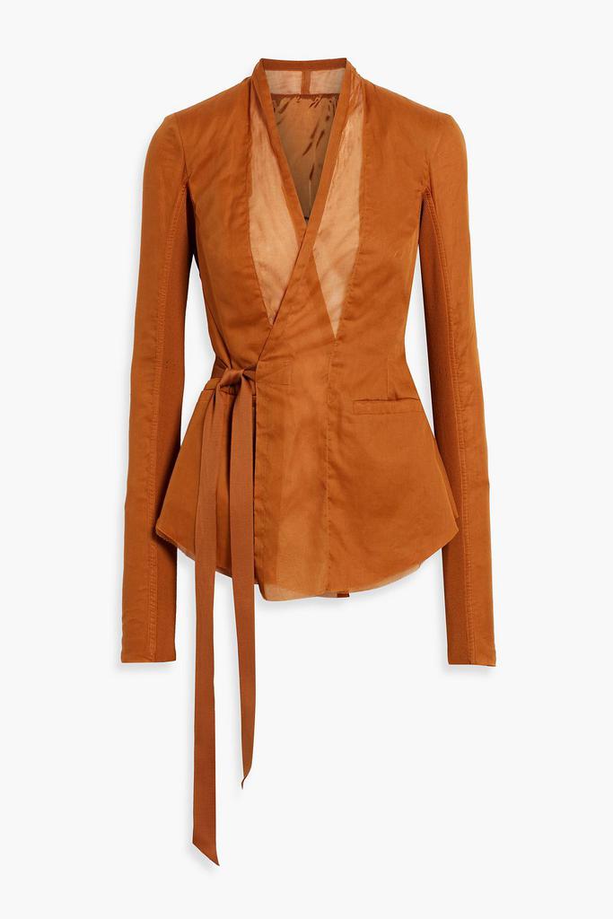 Rick Owens Hollywood cotton-organza jacket