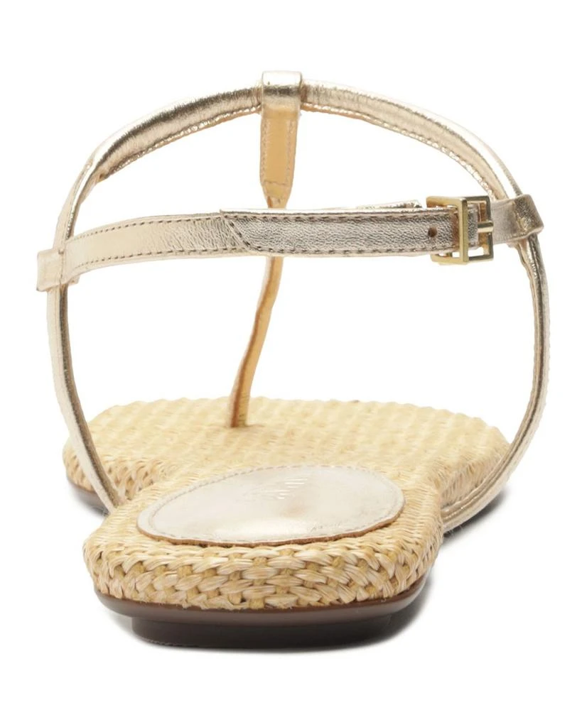 Schutz Women's Elsha Flat T Strap Sandals 4