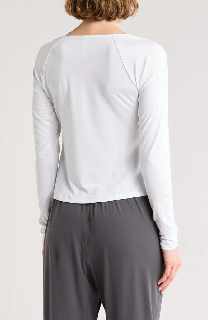 Zella Atmosphere Ruched Long Sleeve T-Shirt 2