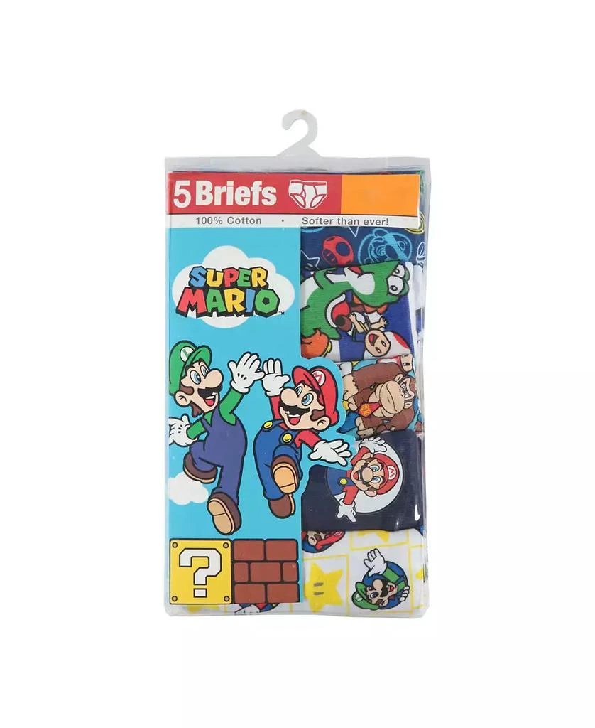 Handcraft Mario Bros Big Boy 5Pack Underwear 3