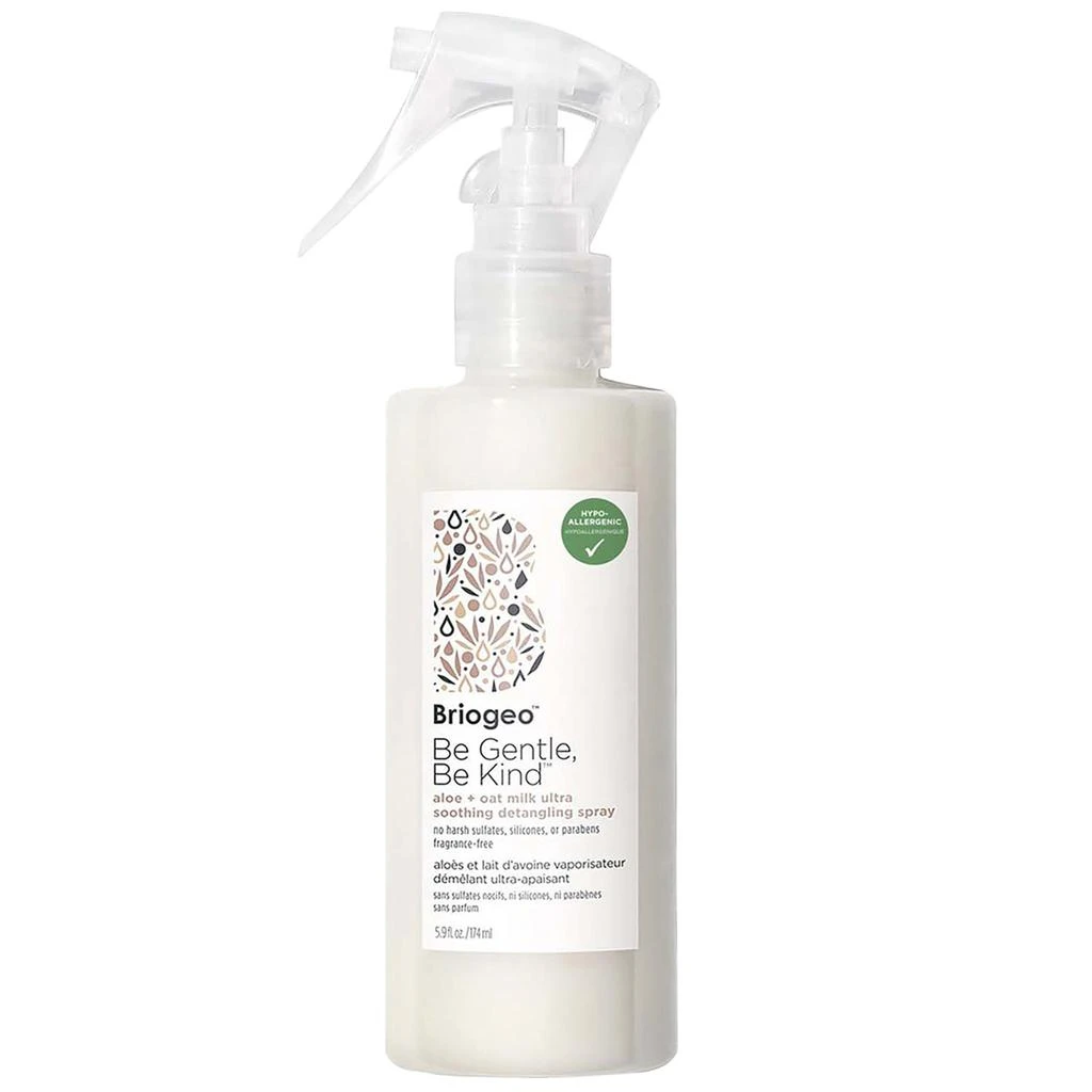 Briogeo Briogeo Be Gentle, Be Kind™ Aloe + Oat Milk Ultra Soothing Detangling Spray 5.9 oz 1
